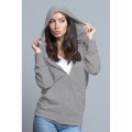 JHK Bluza Damska z Kapturem, Zapinana SWUL HOOD
